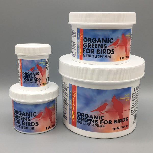ORGANIC GREENS FOR BIRDS